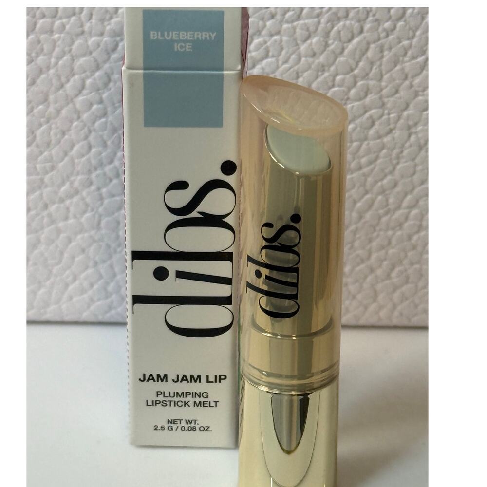 dibs Jam Jam Lip Plumping Lipstick Melt 2.5g - Blueberry Ice - NEW in box